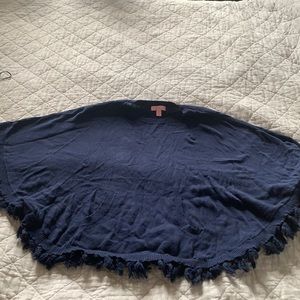 Lilly Pulitzer Girls Poncho Sweater